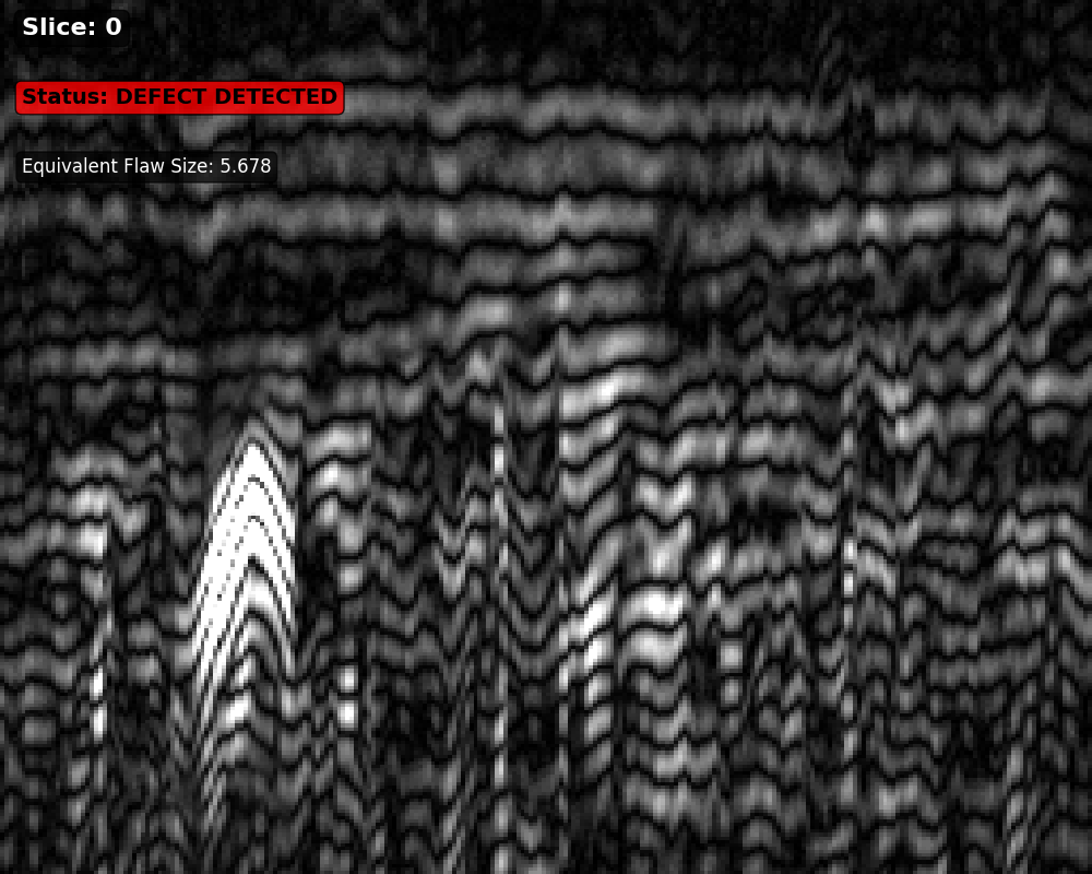 3D Ultrasonic Data Animation